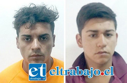 Germán Bustos Sepúlveda y Byron Miranda Castro se encuentran actualmente como imputados en la cárcel de San Felipe por el delito de robo con intimidación.