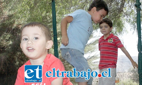 JUEGOS INFANTILES.- También hay espacio para que los pequeñitos se den el gusto jugando.