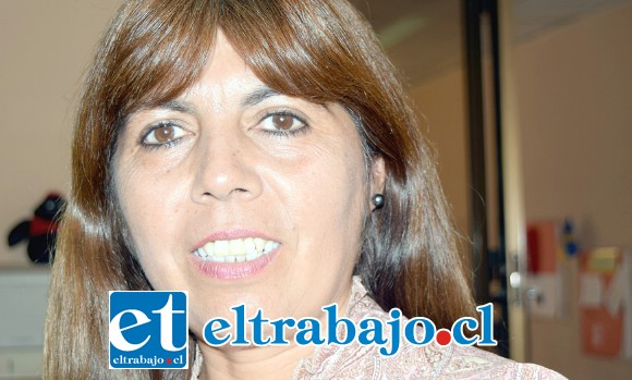 Presidenta de la junta vecinal de Villa El Señorial, Éricka Álvarez.