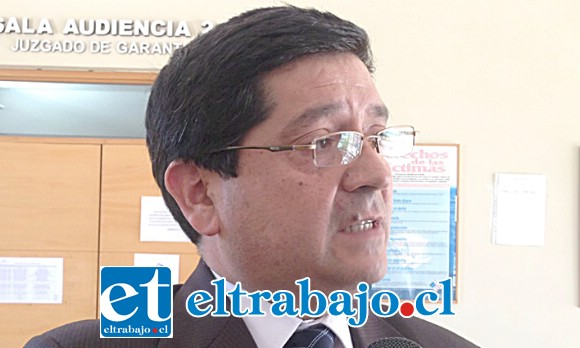 Fiscal del Ministerio Público de San Felipe, Julio Palacios Bobadilla.