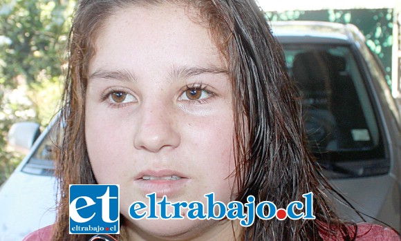 Javiera Fernández, hermana de Matías.