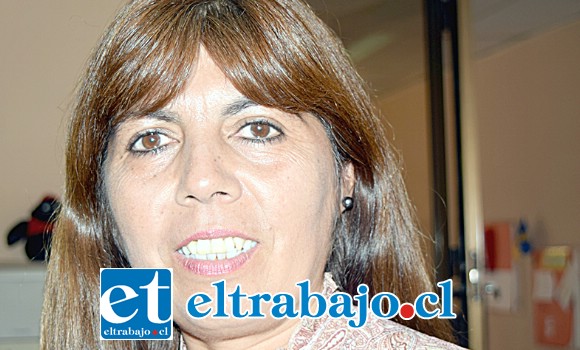 Presidenta junta de vecinos El Señorial, Éricka Álvarez.