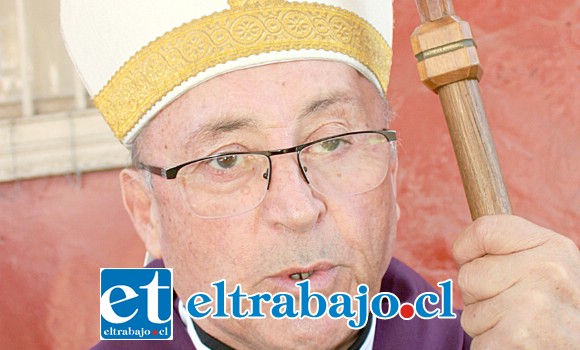 Cristián Contreras Molina, obispo de San Felipe.