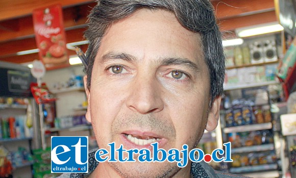 Presidente de la junta vecinal de Villa El Carmen, 1,2 y 3, Daniel Inostroza.