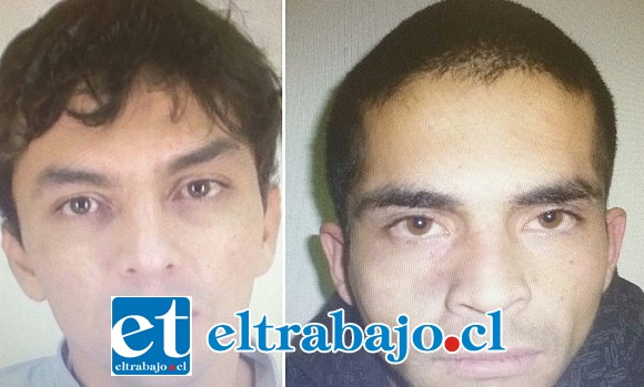 La dupla delictiva capturada por Carabineros, identificados como Alex Enrique Lobos Alvarado y Carlos Antonio Acevedo Cataldo. La dupla delictiva capturada por Carabineros, identificados como Alex Enrique Lobos Alvarado y Carlos Antonio Acevedo Cataldo.