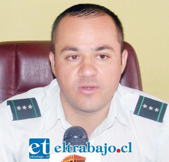Alcaide del CCP San Felipe, Mayor Felipe Cornejo.