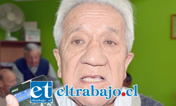 Jorge Castro, presidente de la junta vecinal de Villa San Felipe.