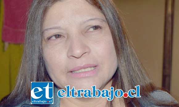 Luz María Herrera, tía del joven fallecido.