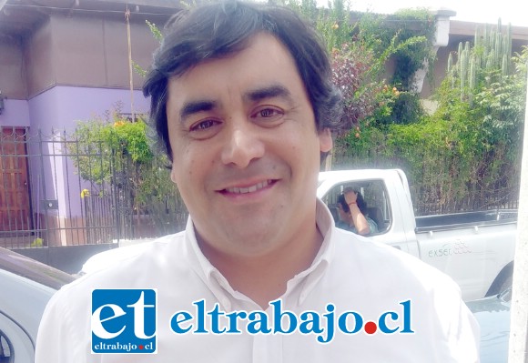Claudio Paredes, Secretario de Planificación Comunal de la Municipalidad de San Felipe.