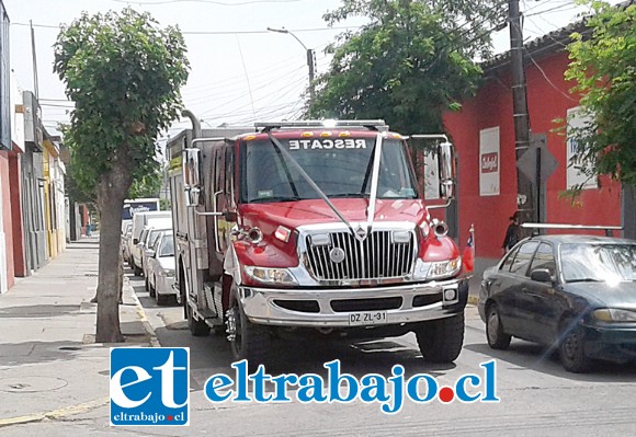 Hasta personal de Rescate de Bomberos debió concurrir al lugar ante el temor que la situación pasara a mayores.