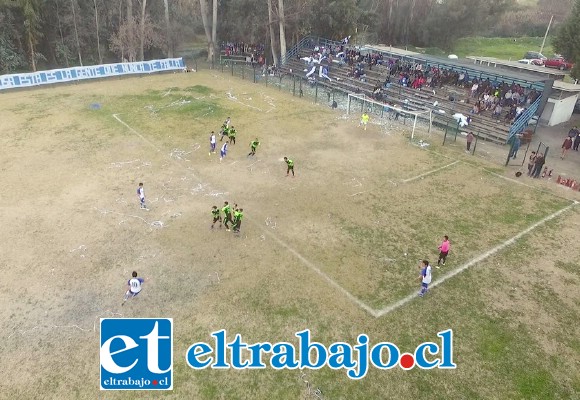 A través de la señal básica del CDF, los aconcagüinos podrán ver un capítulo dedicado al fútbol aficionado catemino.