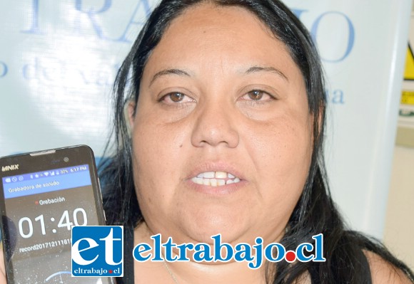 Karla Cortés, madre de adolescente detenido acusa agresiones por parte de Carabineros.