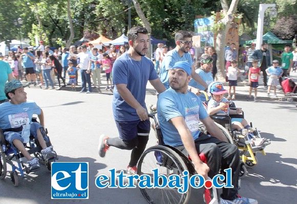 SIN LÍMITES.- También las personas en condición de discapacidad podrán competir en esta jornada de atletismo.