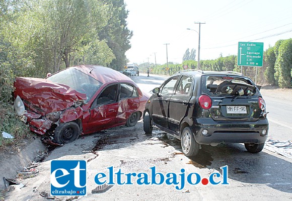 El fatal accidente ocurrió en la Ruta 60 Ch cercano a la ruta Tres Esquinas de San Felipe.