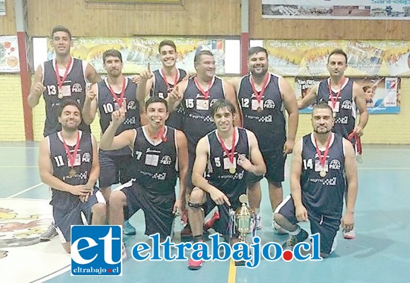 Una vez más y como ha sido una constante en su historia, el Prat se tituló campeón del básquetbol aficionado sanfelipeño.