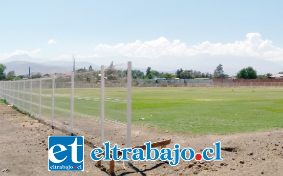 En su etapa final del cierre perimetral se encuentra el complejo Anfa que ya luce un mejor aspecto.