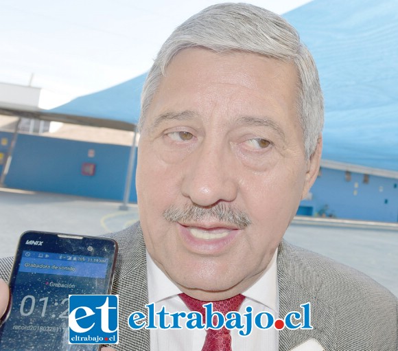 Iván Silva Padilla, director de la Daem San Felipe.