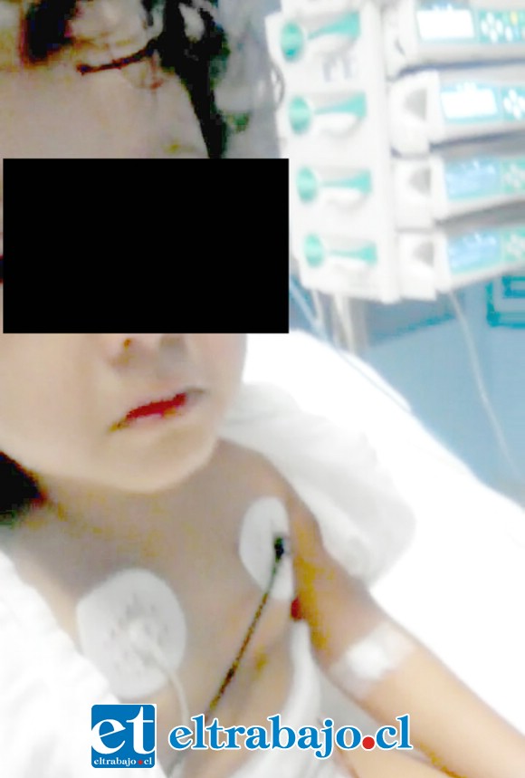 La pequeña Leonor se encuentra actualmente en el Hospital San Camilo.