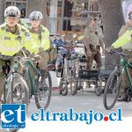 Municipalidad de San Felipe entregó bicicletas a Carabineros de la comuna Municipalidad de San Felipe entregó bicicletas a Carabineros de la comuna