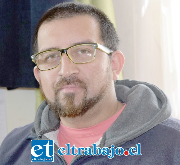 Sergio Rojas, encargado del teatro municipal de Santa María.