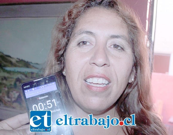 Claudia Salazar, vecina de Villa San Camilo.