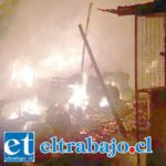 Hallan a adulto mayor calcinado tras incendio en su mediagua Hallan a adulto mayor calcinado tras incendio en su mediagua