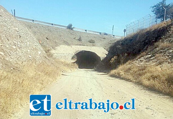 Bomberos debió pasar por un camino estrecho donde hay un tubo corrugado en el lugar, lo que solo permitió el ingreso de dos carros al sitio del incendio.