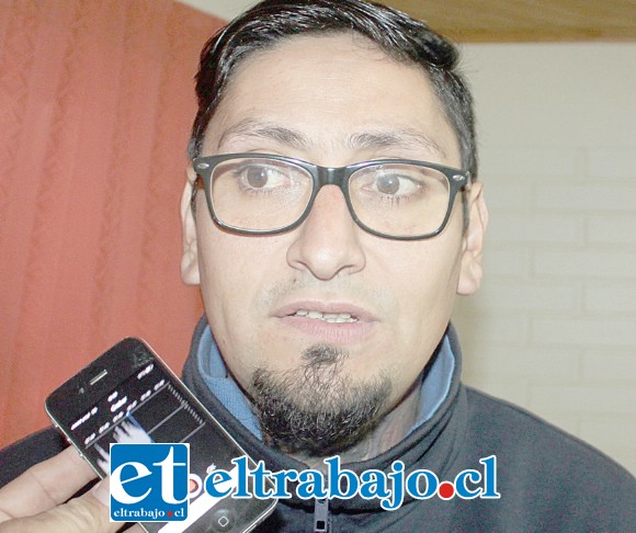 Diego Espinoza, administrativo general del APR Algarrobal.