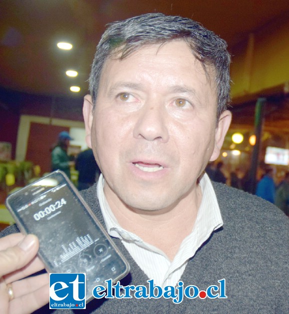 Cristian Colarte, presidente del ‘Torneo Selim Amar Por amor a la camiseta 2018’.