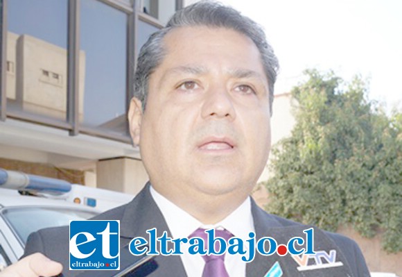 Jefe de la Brigada de Homicidios de la PDI de Los Andes, Comisario Gino Gutiérrez Cáceres.