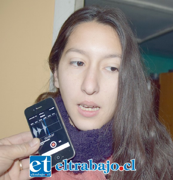 Nieta de doña María, quien murió el miércoles 8 de agostos en Villa Las Acacias, María Paz Armijo.
