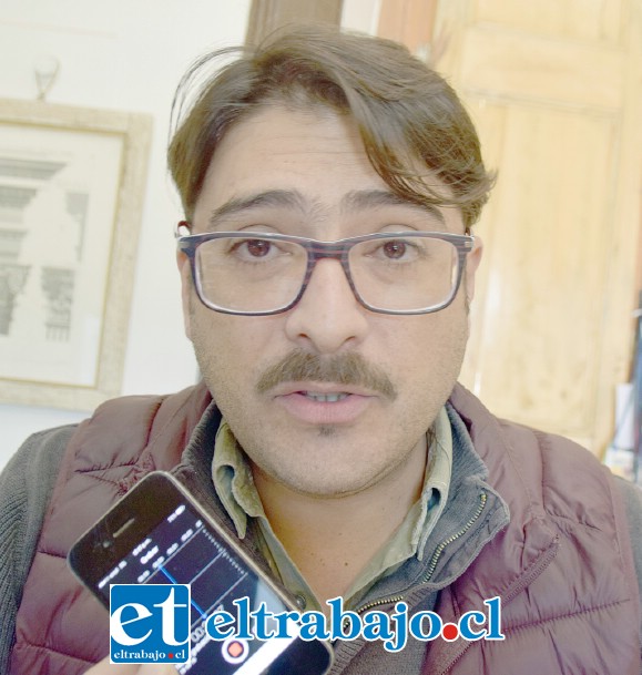 Encargado de la Casa Municipal de Cultura, Ricardo Ruiz Herrera.
