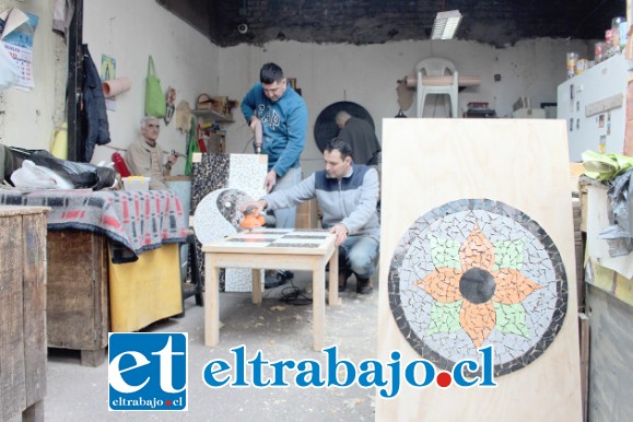 La iniciativa ha sido respaldada por el jefe del CCP, quien impulsó la conversión de la antigua central de alimentación en un nuevo taller de mosaicos.