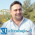Alcalde San Esteban, René Mardones Valencia. (Archivo)