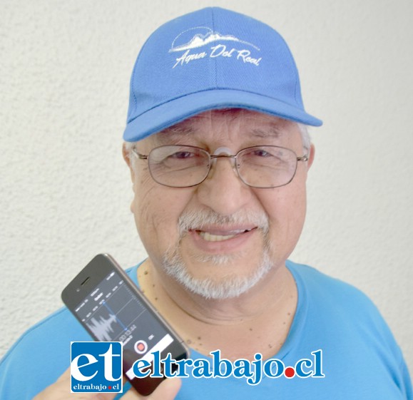 Gerente general de Agua del Real, don Ricardo Zepeda Barrios.