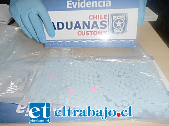 Este sería el decomiso más grande de droga sintética que se haya registrado en la historia del Complejo Fronterizo de Los Andes.