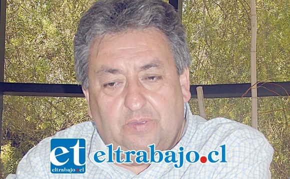 Abogado Jorge Jara, director jurídico de la Municipalidad de San Felipe.
