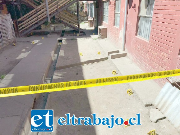 Al menos ocho sujetos efectuaron múltiples disparos hacia el interior del departamento.