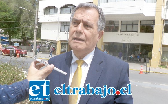 Christian Beals Campos, concejal UDI de San Felipe.