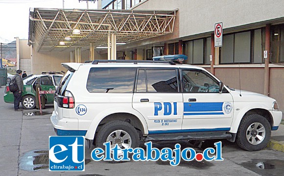 Informado el Fiscal de Turno dispuso que las diligencias quedaran a cargo de la Brigada de Homicidios de la PDI de Los Andes.