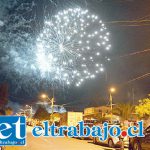 Por primera vez en su historia, hoy 31 de diciembre desde las 22:00 horas, la Capital Patrimonial de Aconcagua comenzará a despedir el 2018 y a prepararse para recibir el nuevo año con una masiva fiesta popular y un show de fuegos artificiales en el Parque Puente Cimbra. (Referencial)