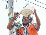 Ya fue instalada la primera cámara de seguridad de alta tecnología  en la Plaza de Armas de Putaendo, además de la antena que permitirá que el principal paseo peatonal tenga señal Wifi totalmente gratis.