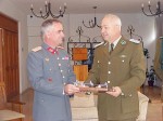 El Coronel Manuel Letelier recibió la mañana de este jueves los Saludos Protocolares de las autoridades de la provincia, del Municipio sanfelipeño y además el Ejército.