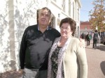 El concejal Oscar Eduardo Araya y la dirigente vecinal Lidia Donoso, reclamaron porque este problema se viene arrastrando desde bastante tiempo.