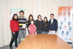 Edson Pizarro (San Felipe), Diego Cabrera (Los Andes) y Constanza Cortez (San Esteban) fueron los felices ganadores del tradicional concurso de Codelco realizado en Filan.