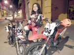 Esta pequeña motoquera tiene a su haber varias medallas, ella sueña con ganar el Campeonato Zonal 2012 de Santiago.