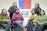 De izquierda a derecha: Maritza Zúñiga Fuentes, Natalia Herrera Consterla, Carla Montenegro Salinas, Bárbara Errázuriz Palominos, Karla Izquierdo Escudero y Gloria Hernández Cofré.