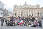 Muchos de los lugares sagrados para la Fe católica, serán visitados por los aconcagüinos que participen en esta travesía histórica para ellos. Esta foto fue tomada en Ciudad de Vaticano durante la primera travesía.