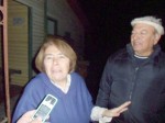 Germán Olivi e Isabel Riffo resultaron ilesos, en tanto la vivienda sufrió daños menores en el área del techo.