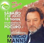Patricio Manns, destacado cantautor y escritor chileno creador de obras como ‘De noche sobre el rastro’, ‘Buenas noches los pastores’ y ‘Arriba en la Cordillera’.